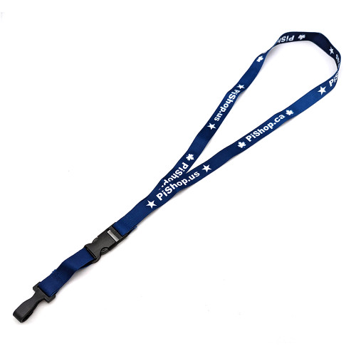 PiShop Lanyard, Blue PiShop Lanyard, Blue