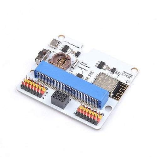 ELECFREAKS IoT:bit EF03426 WiFi extension board for micro:bit with ESP8266 and RTC battery slot. ELECFREAKS IoT:bit EF03426 WiFi extension board for micro:bit with ESP8266 and RTC battery slot.