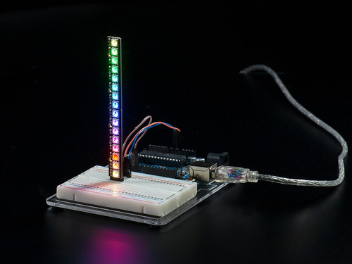 NeoPixel Stick - 8 x WS2812 5050 RGB LED with Integrated Drivers