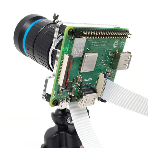 Raspberry Pi 3A+ Mounting Plate for High Quality Camera - Basic Raspberry Pi 3A+ Mounting Plate for High Quality Camera - Basic