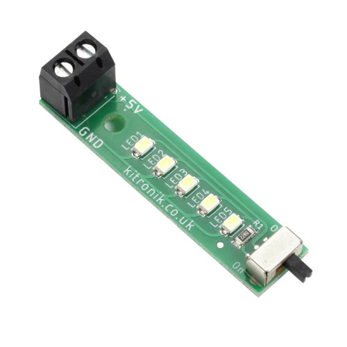 Kitronik LED Strip with Solder Free Connections Kitronik LED Strip with Solder Free Connections