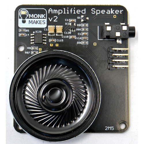 Amplified Speaker 2 for Raspberry Pi & Arduino Amplified Speaker 2 for Raspberry Pi & Arduino