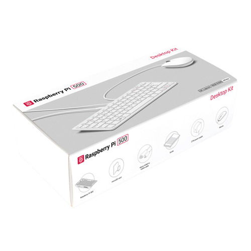 Raspberry Pi 500 Desktop Kit, US - SC1231
 Raspberry Pi 500 Desktop Kit, US - SC1231
