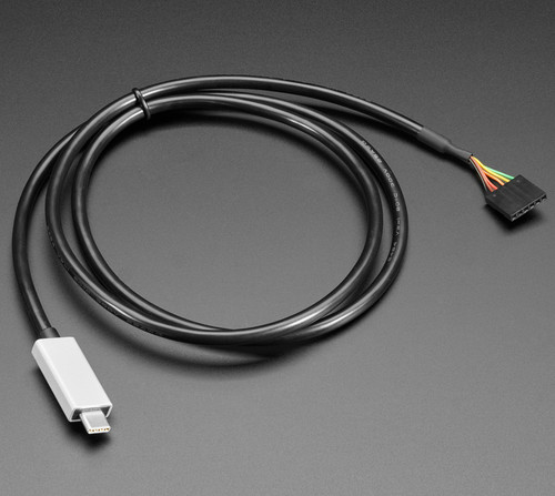 FTDI Serial TTL-232 USB Type C Cable - 5V Power / 3.3V Logic FTDI Serial TTL-232 USB Type C Cable - 5V Power / 3.3V Logic