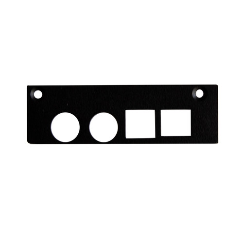 DAC+ DSP Backplate for Pi 5 HifiBerry Steel case - Black DAC+ DSP Backplate for Pi 5 HifiBerry Steel case - Black