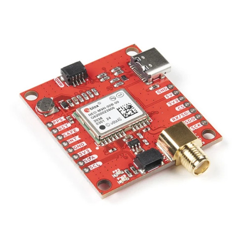 SparkFun GPS Breakout - NEO-M9N, SMA (Qwiic) - GPS-17285
SparkFun GPS Breakout - NEO-M9N, SMA (Qwiic) - GPS-17285