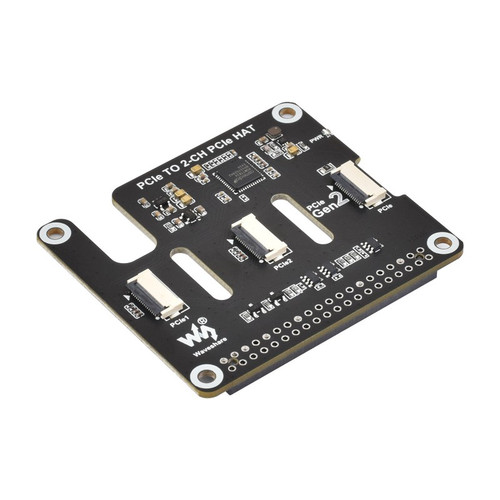 2-Channel PCIe FFC adapter board for Raspberry Pi 5 2-Channel PCIe FFC adapter board for Raspberry Pi 5