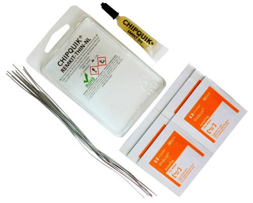 Chip Lead-Free Removal Alloy Kit (5 feet, 0.8mm THIN Diameter) for SMD/SMT (10-6.5" sticks) Chip Lead-Free Removal Alloy Kit (5 feet, 0.8mm THIN Diameter) for SMD/SMT (10-6.5" sticks)