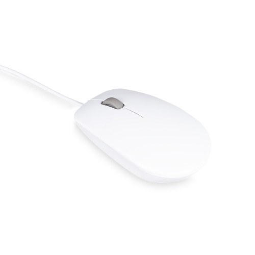 Raspberry Pi Mouse 2 White with USB cable, minimalist design, SC1685 Raspberry Pi Mouse 2 White with USB cable, minimalist design, SC1685