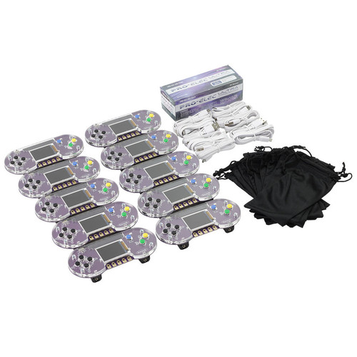 Kitronik Arcade for micro:bit Class Pack 56128 with 10 gamepads, and cables. Kitronik Arcade for micro:bit Class Pack 56128 with 10 gamepads, and cables.