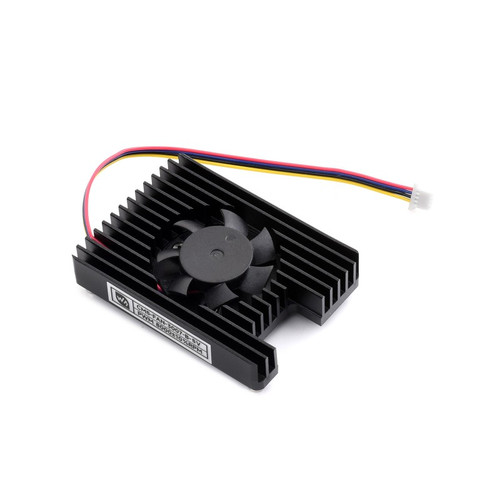 Waveshare CM5-FAN-3007-B-5V low-profile heatsink with cooling fan for Compute Module 5. Waveshare CM5-FAN-3007-B-5V low-profile heatsink with cooling fan for Compute Module 5.