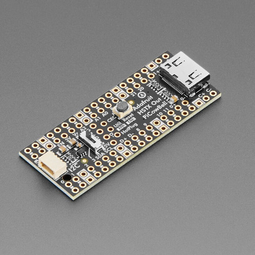 Adafruit PiCowbell HSTX DVI board with mini HDMI, STEMMA QT connector, and Pico-compatible layout Adafruit PiCowbell HSTX DVI board with mini HDMI, STEMMA QT connector, and Pico-compatible layout