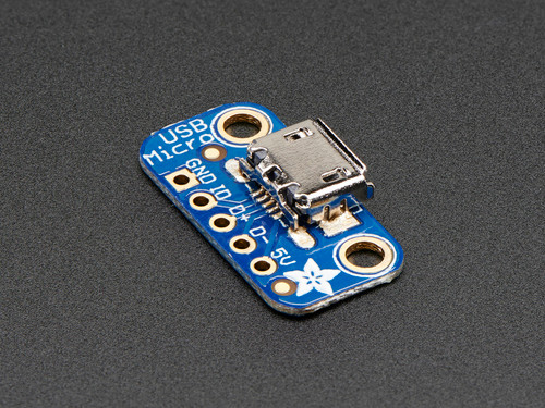 USB Micro-B Breakout Board USB Micro-B Breakout Board