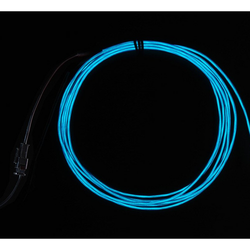 EL wire starter pack - Blue 2.5 meter (8.2 ft)