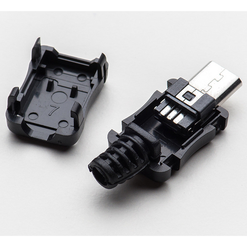 USB DIY Connector Shell - Type Micro-B Plug USB DIY Connector Shell - Type Micro-B Plug