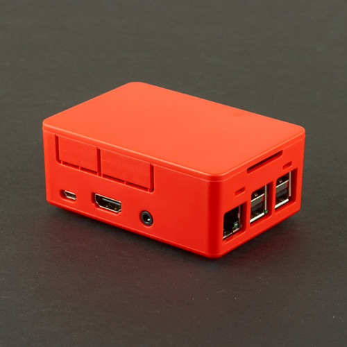 Red HighPi Raspberry Pi Case - Red Red HighPi Raspberry Pi Case - Red