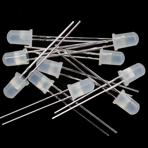Diffused 5mm Slow Fade Flashing RGB LED - 10 pack - Slow fade Diffused 5mm Slow Fade Flashing RGB LED - 10 pack - Slow fade