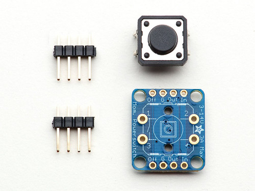 On-Off Power Button / Pushbutton Toggle Switch : ID 1683 : Adafruit  Industries, Unique & fun DIY electronics and kits