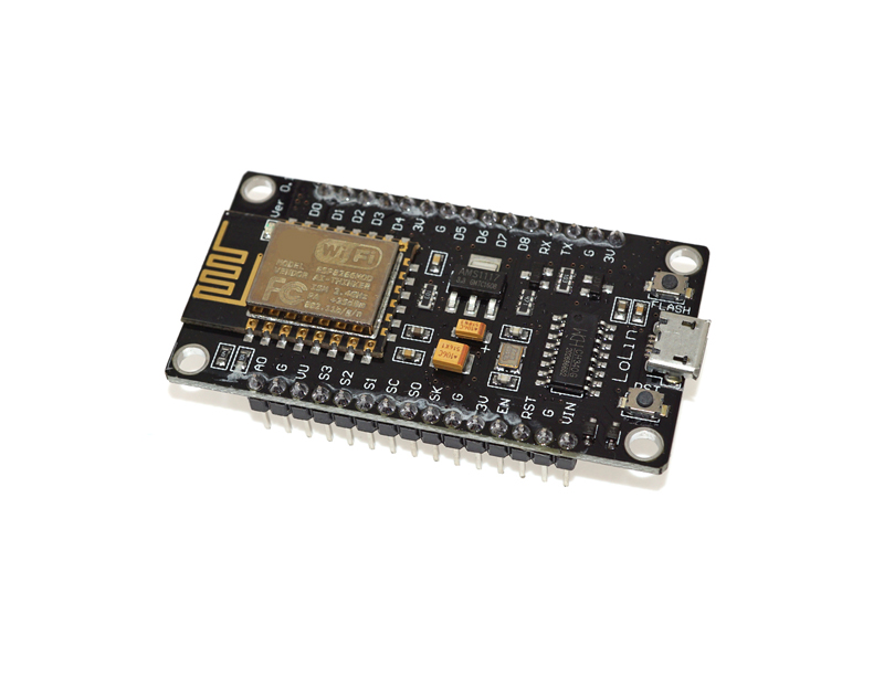 NodeMcu V3 Lua Wemos WiFi ESP-12E - Scheda Di Sviluppo Con Base Board - Per Progetti IoT E Arduino - 4