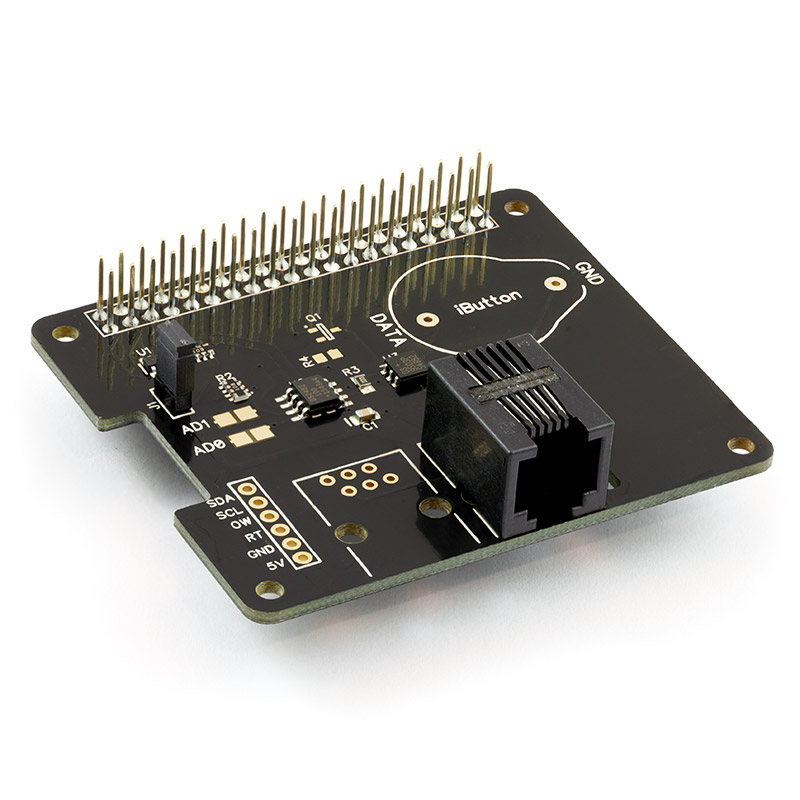 1 Wire Pi Plus HAT - PiShop.ca