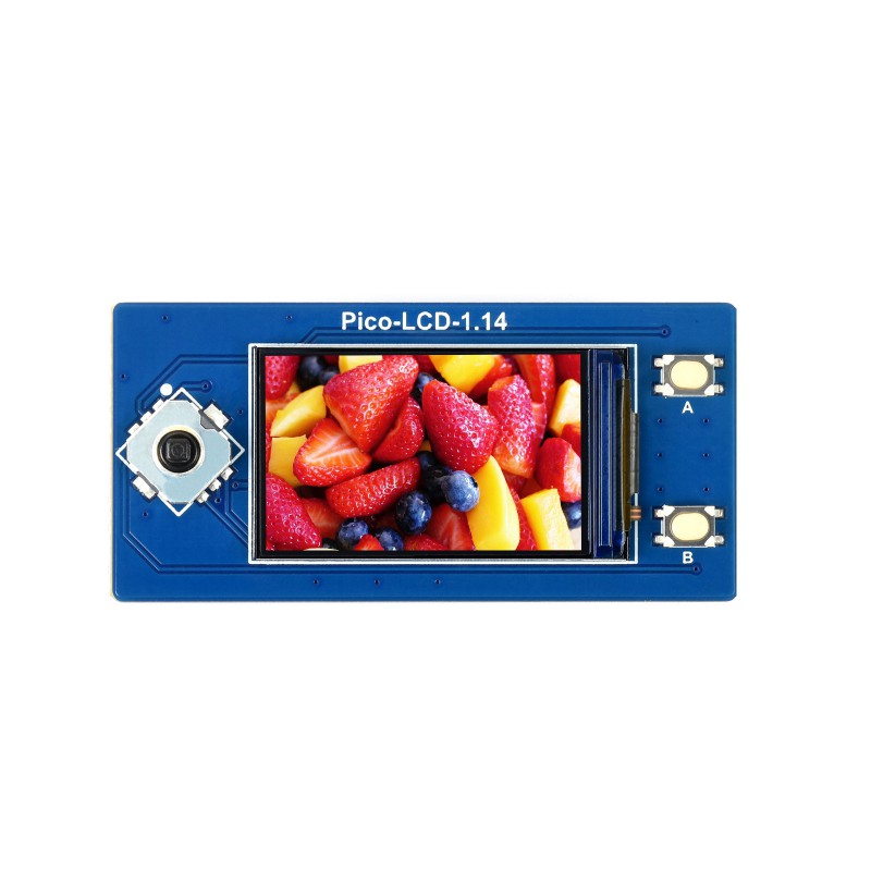 barbapicariページ 1.14inch LCD Display Module for Raspberry Pi Pico, 65K Colors