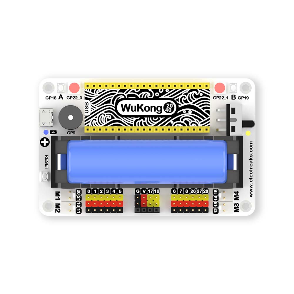 Elecfreaks Wukong2040 Breakout Board For Raspberry Pi Pico - PiShop.ca