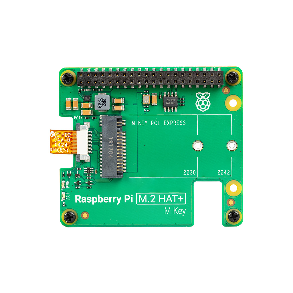 Raspberry Pi M.2 HAT for Pi 5 - PiShop.ca