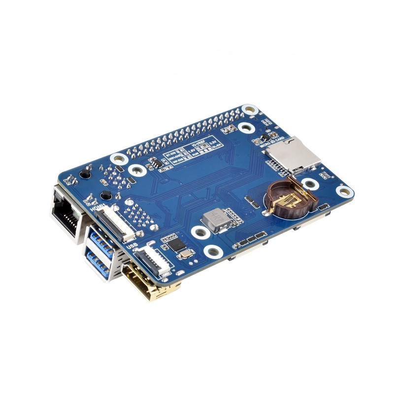 Mini Base Board (A) for Raspberry Pi Compute Module 5 - PiShop.ca