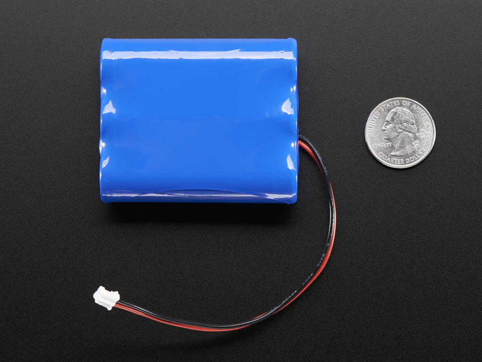 Lithium Ion Battery Pack - 3.7V 6600mAh
