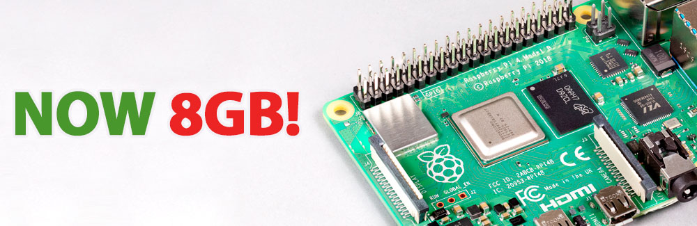 Special Offers - New Raspberry Pi 4 - 8GB - PiShop.ca