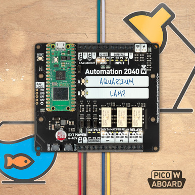 Automation 2040 W (Pico W Aboard) - PiShop.ca