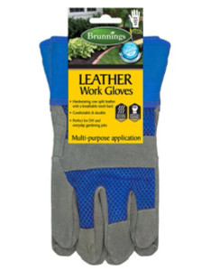 Leather Work Gloves 