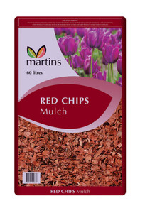 RED CHIP MULCH 60 LTR BAG RED CHIP MULCH 60 LTR BAG