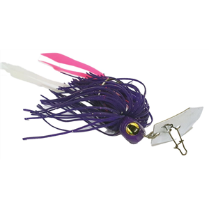 Chatter Bait- Party Grub Purple 1/4 oz Chatter Bait- Party Grub Purple 1/4 oz