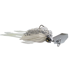 Chatter Bait- Party Grub White 1/4 oz Chatter Bait- Party Grub White 1/4 oz