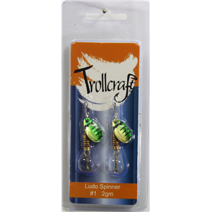 Trollcraft Ludo (3) 5gm Gold Green Trollcraft Ludo (3) 5gm Gold Green