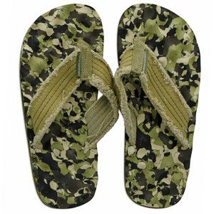 Nobbies Thongs Green Camo Size 9