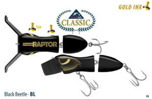Raptor Black Beetle 100mm Black Bib