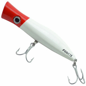 Rooster Popper 105 H53 White Redhead Rooster Popper 105 H53 White Redhead