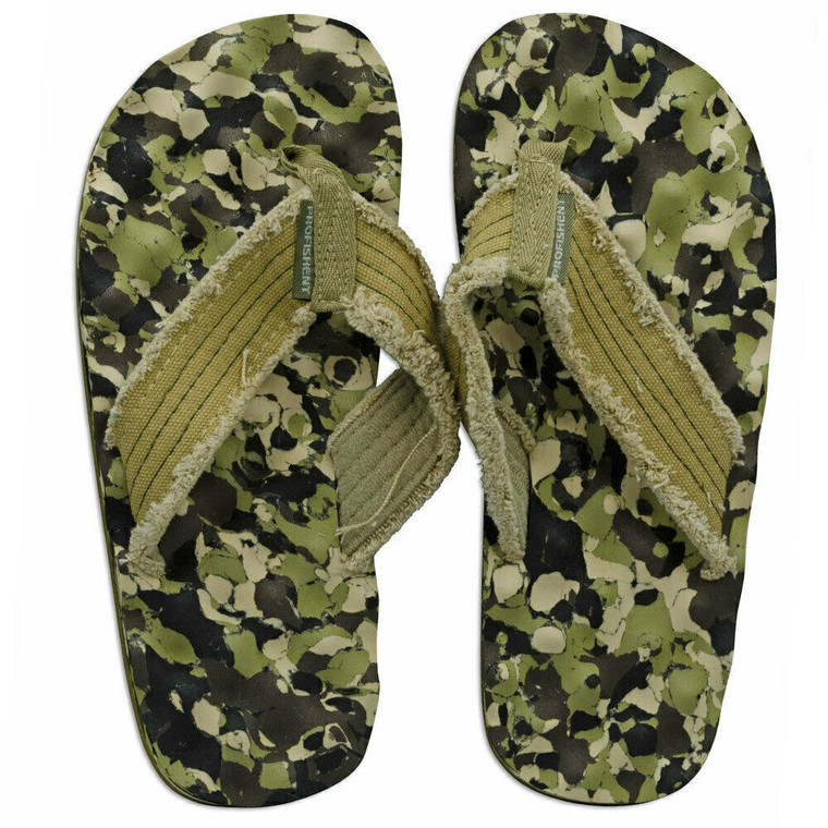 Nobbies Thongs Green Camo Size 12