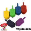 SINGLE Jumbo Plastic Chanukah Dreidels