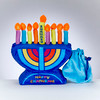 My Plush Menorah Set