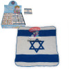 Israeli Flag Magic Towel Opens up when put in Water!