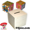 Tzedakah charity Pushka box DIY arts & crafts project