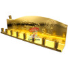 Gold Chanukah Tin Menorah