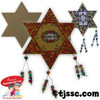 Large Wooden Star of David for Decoration