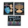 Color Your Own Fuzzy Chanukah Posters