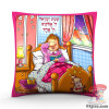 Sh'ma Yisrael Pillow for Girls