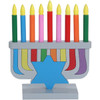 Wooden Chanukah Toy Menorah