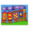 Aleph Bet Canvas Art Kit with Paints & Brush